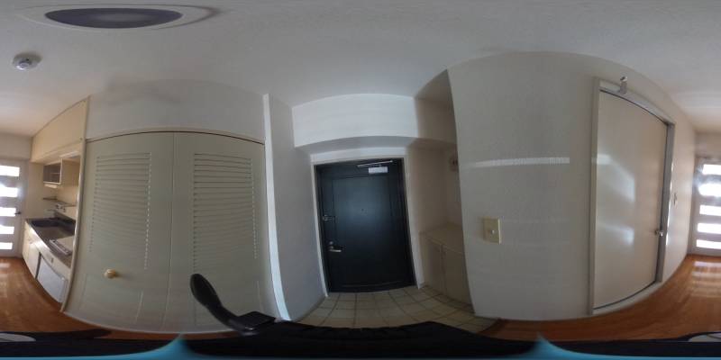 パノラマ画像玄関