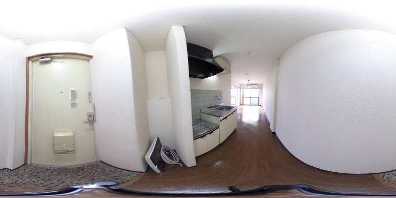 パノラマ画像玄関