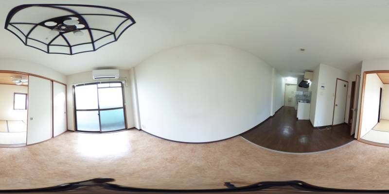 パノラマ画像洋室