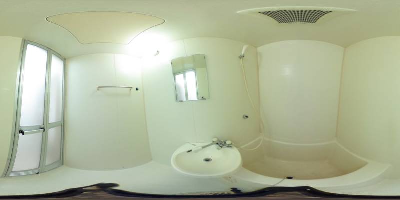 パノラマ画像バスルーム