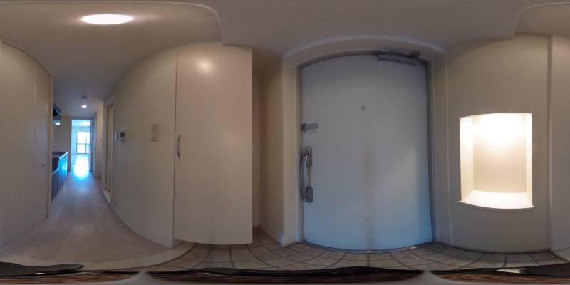 パノラマ画像玄関