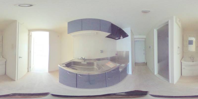 パノラマ画像キッチン