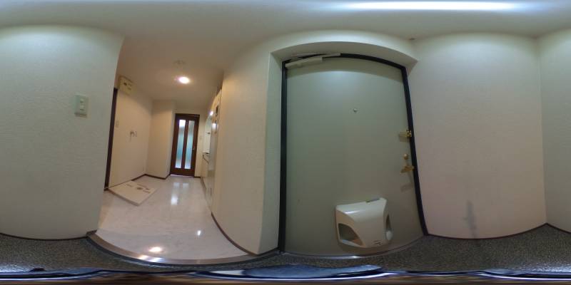 パノラマ画像玄関