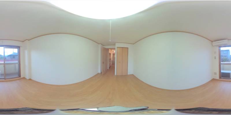 パノラマ画像洋室