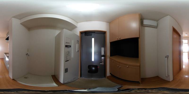 パノラマ画像玄関