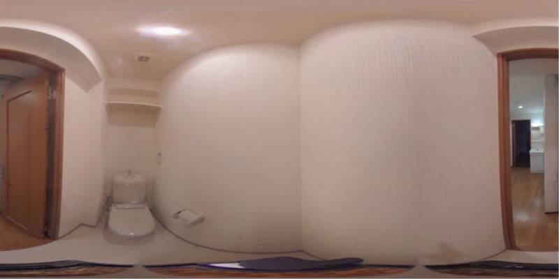 パノラマ画像トイレ