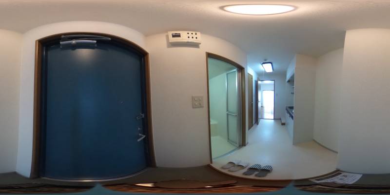 パノラマ画像玄関