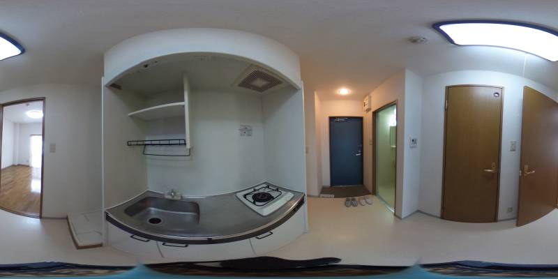 パノラマ画像キッチン