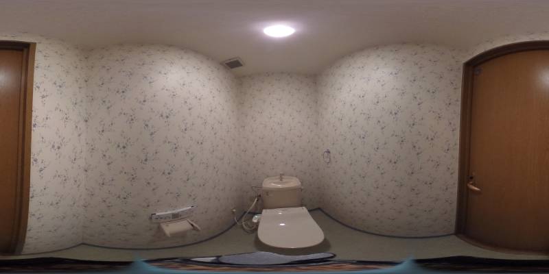 パノラマ画像トイレ