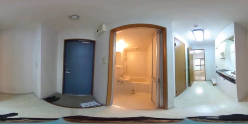 パノラマ画像玄関