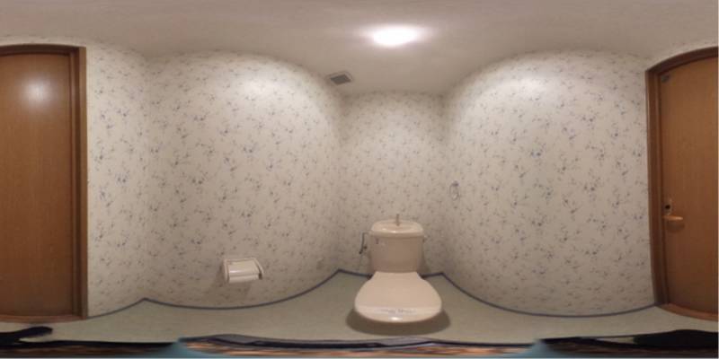 パノラマ画像トイレ