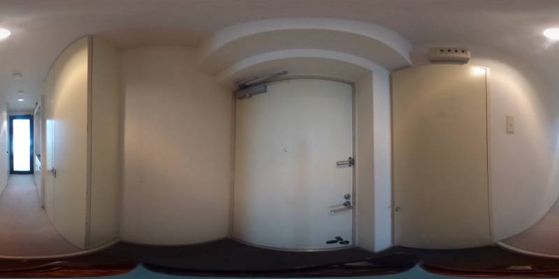 パノラマ画像玄関