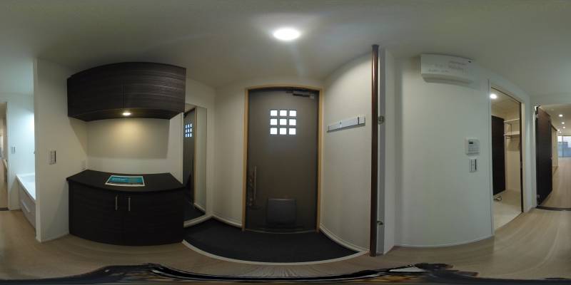 パノラマ画像玄関