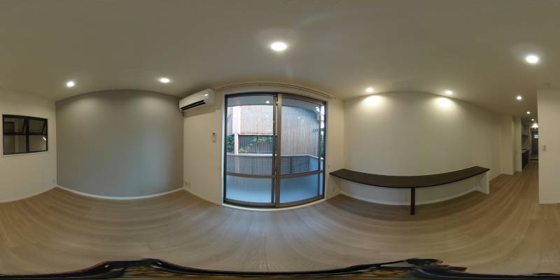 パノラマ画像リビング