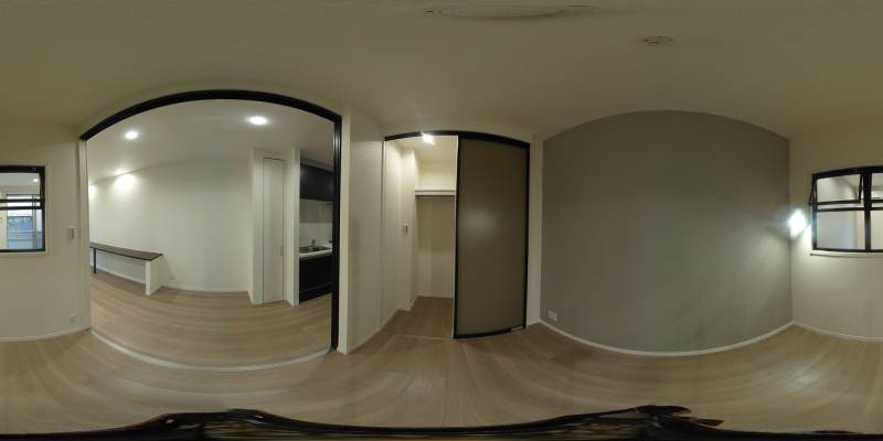 パノラマ画像洋室