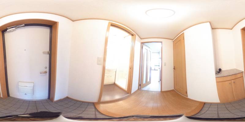 パノラマ画像玄関