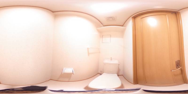 パノラマ画像トイレ