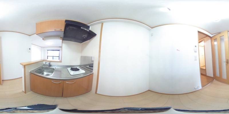 パノラマ画像キッチン