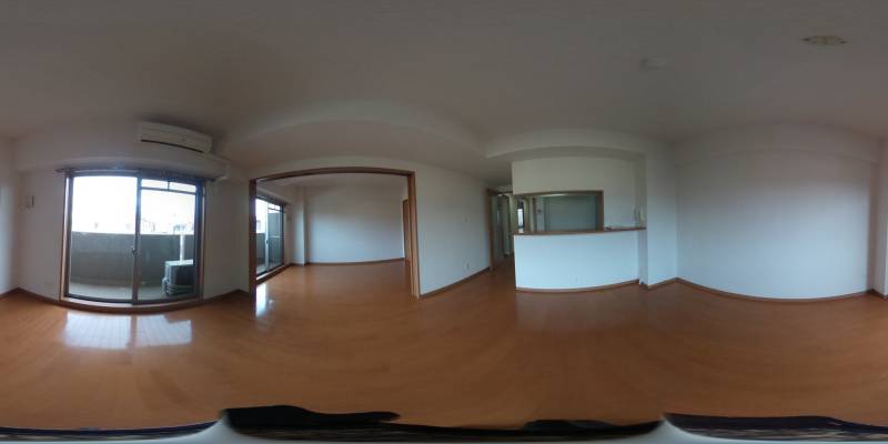 パノラマ画像リビング