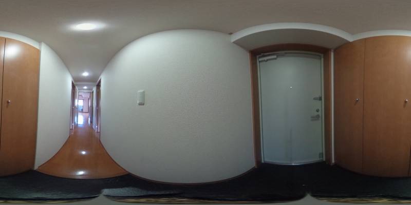 パノラマ画像玄関