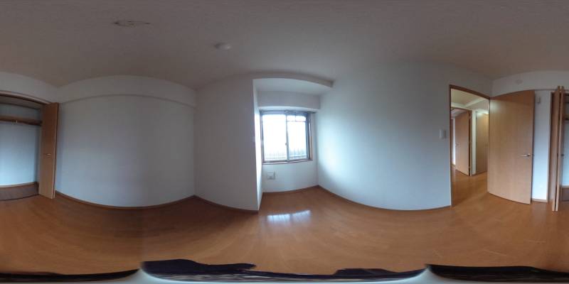 パノラマ画像洋室