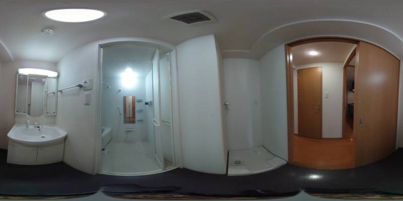 パノラマ画像洗面所