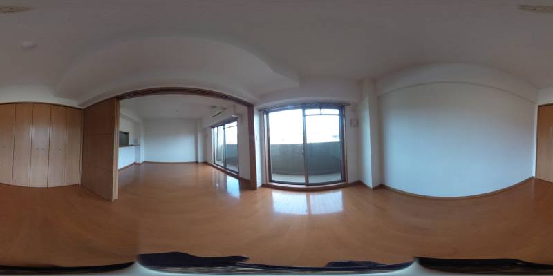 パノラマ画像洋室