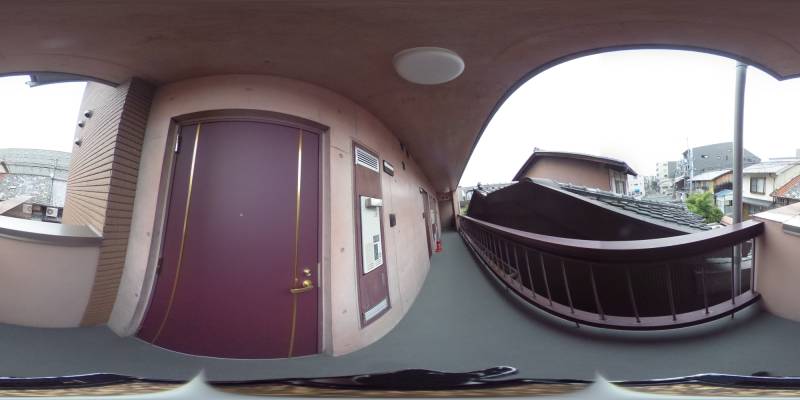 パノラマ画像玄関