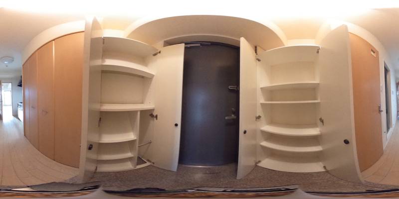 パノラマ画像玄関