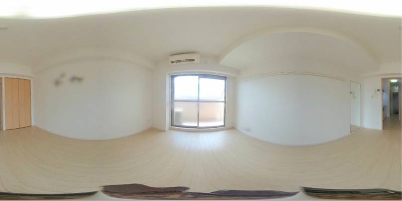 パノラマ画像洋室