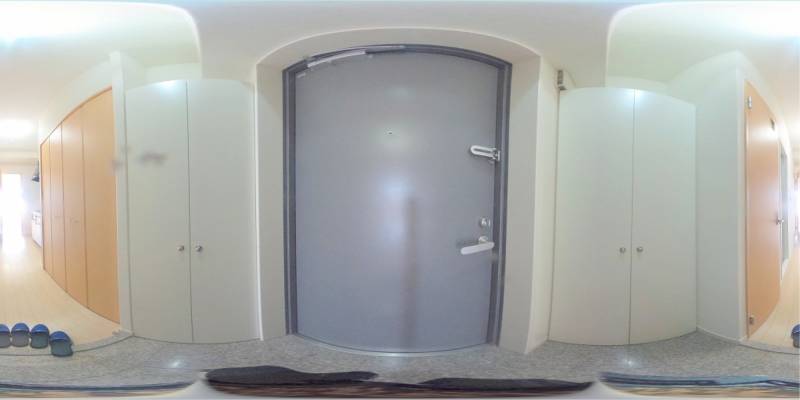 パノラマ画像玄関