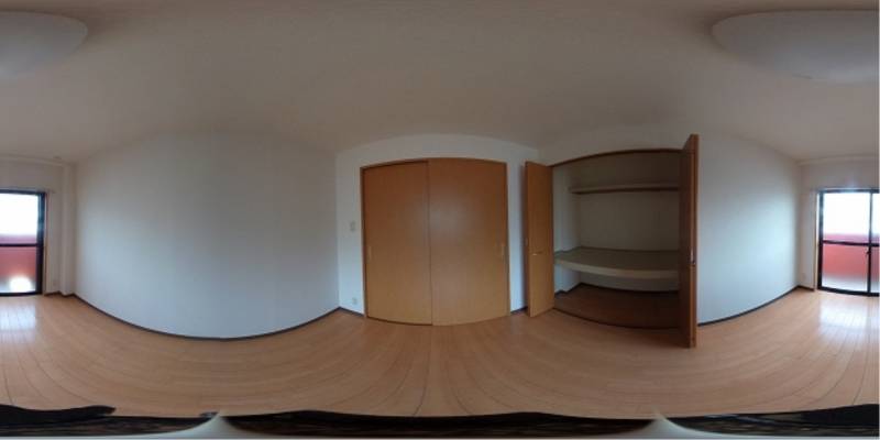 パノラマ画像洋室