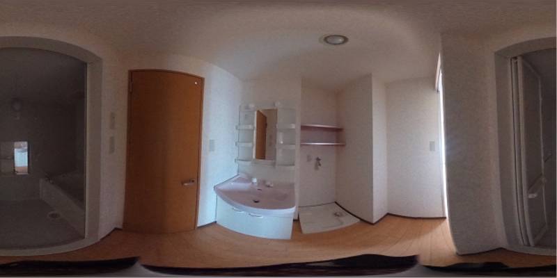 パノラマ画像洗面所