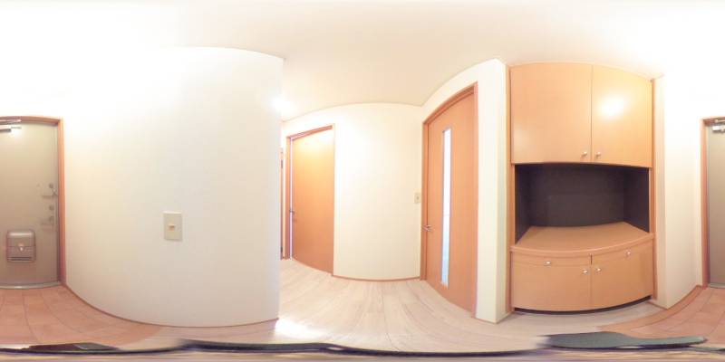 パノラマ画像玄関