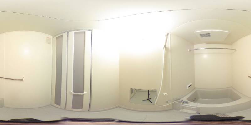 パノラマ画像バスルーム