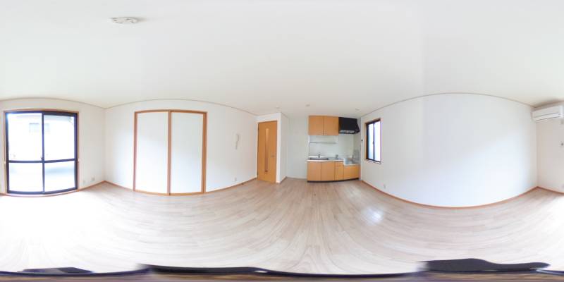 パノラマ画像リビング