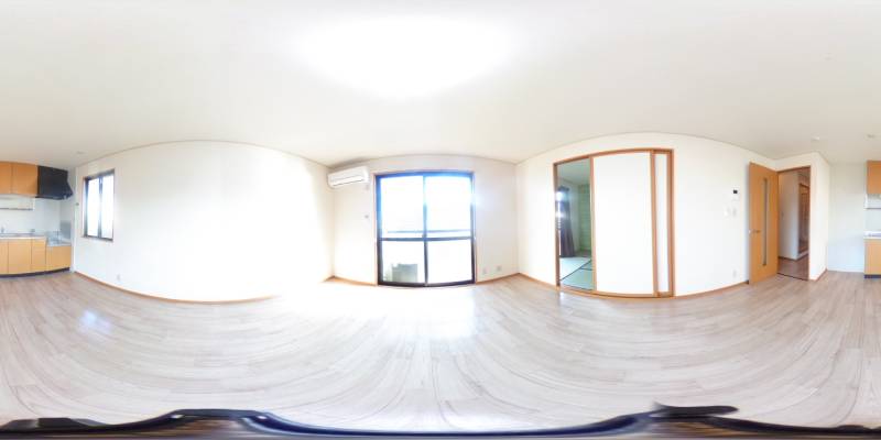 パノラマ画像洋室