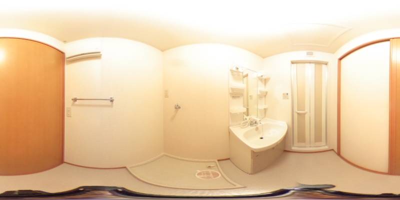 パノラマ画像洗面所