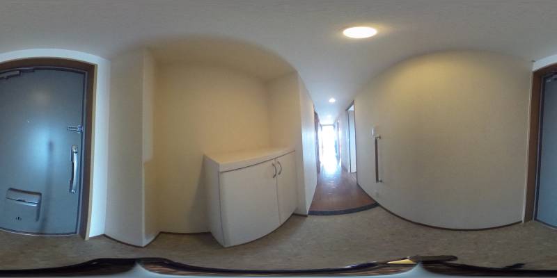 パノラマ画像玄関