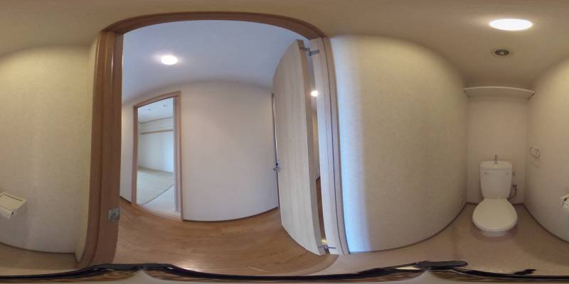 パノラマ画像トイレ