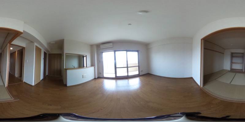 パノラマ画像洋室