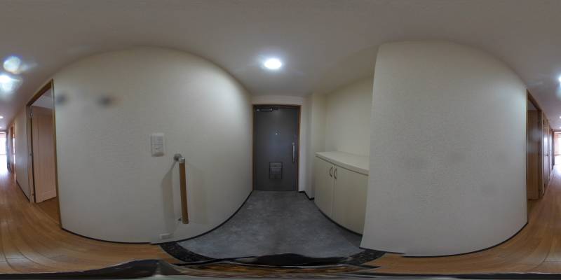 パノラマ画像玄関