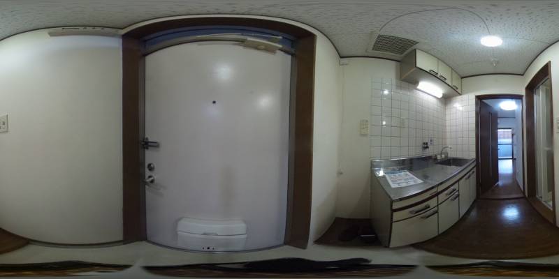 パノラマ画像玄関