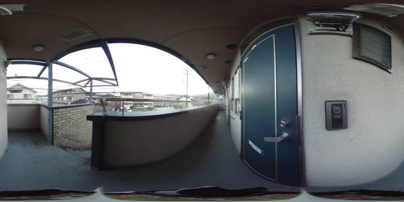 パノラマ画像玄関