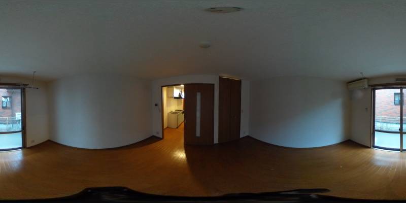 パノラマ画像洋室