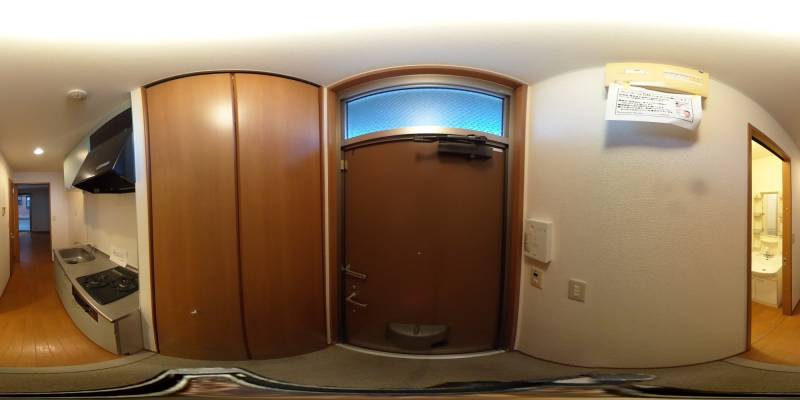 パノラマ画像玄関