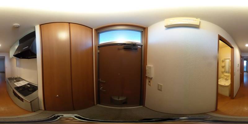 パノラマ画像玄関