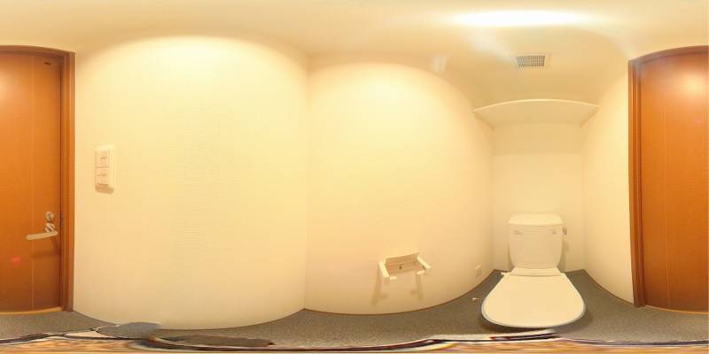 パノラマ画像トイレ