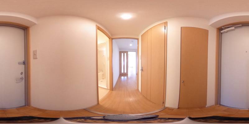 パノラマ画像玄関