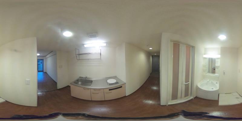 パノラマ画像キッチン